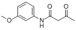 structure of CAS# 25233-47-0, N-(3-Methoxyphenyl)-3-oxo-butanamide;N-(3-Methoxyphenyl)-3-Oxo-Butanamide;3-Keto-N-(3-Methoxyphenyl)Butyramide;Bim-0044811.P001