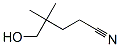 CAS#: 25252-68-0， 5-Hydroxy-4,4-Dimethyl-Pentanenitrile