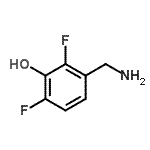 CAS#: 252664-91-8， 3-(Aminomethyl)-2,6-Difluorophenol