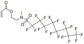 CAS#: 25268-77-3， 2-[[(Heptadecafluorooctyl)Sulphonyl]Methylamino]Ethyl Acrylate
