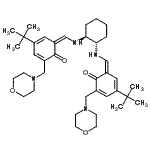 CAS#: 252735-72-1， (6Z,6'Z)-6,6'-{(1S,2S)-1,2-Cyclohexanediylbis[Imino(Z)Methylylidene]}Bis[4-(2-Methyl-2-Propanyl)-2-(4-Morpholinylmethyl)-2,4-Cyclohexadien-1-One]