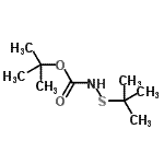 CAS#: 25297-02-3， 2-Methyl-2-Propanyl [(2-Methyl-2-Propanyl)Sulfanyl]Carbamate