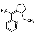 CAS#: 253185-21-6， 2-[(1Z)-1-(2-Ethylcyclopentylidene)Ethyl]Pyridine