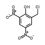 CAS#: 2534-09-0， 2-(Chloromethyl)-4,6-Dinitrophenol