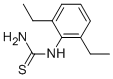 结构式 CAS# 25343-30-0, N-(2,6-二乙基苯基)-硫脲