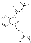 CAS#: 253605-13-9， 2-Methyl-2-Propanyl 3-(3-Methoxy-3-Oxopropyl)-1H-Indole-1-Carboxylate