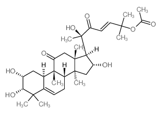 CAS#: 25383-25-9， (10alpha)-25-Acetoxy-2alpha,3alpha,16alpha,20-Tetrahydroxy-9beta-Methyl-19-Norlanosta-5,23-Diene-11,22-Dione
