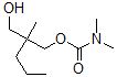 CAS 登录号：25384-39-8， 2-(羟基甲基)-2-甲基戊基二甲基氨基甲酸酯