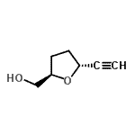 CAS#: 253867-26-4， [(2R,5R)-5-Ethynyltetrahydro-2-Furanyl]Methanol