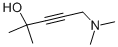 structure of CAS# 25400-83-3, 5-(Dimethylamino)-2-Methyl-3-Pentyn-2-Ol;5-Dimethylamino-2-Methyl-Pent-3-Yn-2-Ol;5-Dimethylamino-2-Methyl-3-Pentyn-2-Ol;3-Pentyn-2-Ol, 5-(Dimethylamino)-2-Methyl-