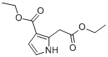 结构式 CAS# 25472-44-0, 3-(乙氧羰基)-1H-吡咯-2-乙酸乙酯