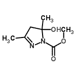CAS#: 254734-20-8， Methyl 5-Hydroxy-3,5-Dimethyl-4,5-Dihydro-1H-Pyrazole-1-Carboxylate