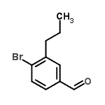 CAS#: 254745-39-6， 4-Bromo-3-Propylbenzaldehyde