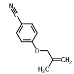 CAS#: 254746-60-6， 4-[(2-Methyl-2-Propen-1-Yl)Oxy]Benzonitrile