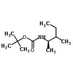 CAS#: 254888-06-7， 2-Methyl-2-Propanyl [(2R)-3-Methyl-2-Pentanyl]Carbamate