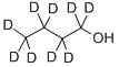 structure of CAS# 25493-17-8, 1-Butan-1,1,2,2,3,3,4,4,4-D9-Ol