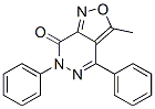 CAS 登录号：25506-01-8， 4,6-二苯基-3-甲基异恶唑并[3,4-d]哒嗪-7(6H)-酮