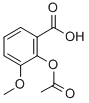 CAS#: 2554-82-7， 2-(Acetyloxy)-3-Methoxy-Benzoic Acid