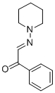 CAS#: 25555-27-5， alpha-(Piperidinoimino)Acetophenone