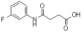 CAS#: 25589-40-6， 4-[(3-Fluorophenyl)Amino]-4-Oxobutanoic Acid