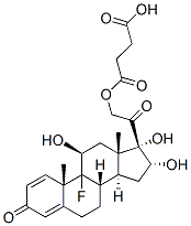 CAS#: 2561-01-5， 9-Fluoro-11b,16a,17,21-tetrahydroxy-Pregna-1,4-diene-3,20-dione 21-(hydrogen succinate)