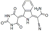 CAS#: 25621-88-9， 2-Cyano-2-(2,3-Dihydro-3-(Tetrahydro-2,4,6-Trioxo-5(2H)-Pyrimidinylidene)-1H-Isoindol-1-Ylidene)-Acetamide