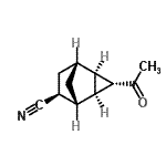 CAS#: 256398-13-7， (1R,2R,3S,4S,5R,6S)-3-Acetyltricyclo[3.2.1.0<Sup>2,4</Sup>]Octane-6-Carbonitrile