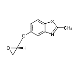 CAS#: 256420-60-7， 2-Methyl-5-[[(2S)-Oxiran-2-Yl]Methoxy]-1,3-Benzothiazole