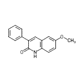 CAS#: 256424-26-7， 6-Methoxy-3-Phenyl-2(1H)-Quinolinone