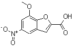 CAS#: 25672-29-1， 7-Methoxy-5-Nitro-1-Benzofuran-2-Carboxylic Acid