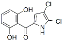 结构式 CAS# 25683-07-2, 藤黄绿菌素