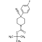 CAS#: 256951-79-8， 2-Methyl-2-Propanyl 4-Cyano-4-(4-Fluorophenyl)-1-Piperidinecarboxylate