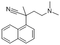 CAS#: 2572-88-5， 4-Dimethylamino-2-Methyl-2-Naphthalen-1-Ylbutanenitrile