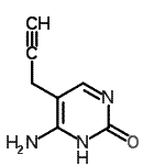 CAS#: 257862-47-8， 6-Amino-5-(2-Propyn-1-Yl)-2(1H)-Pyrimidinone