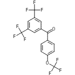 CAS#: 257880-90-3， [3,5-Bis(Trifluoromethyl)Phenyl][4-(Trifluoromethoxy)Phenyl]Methanone