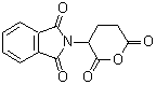 结构式 CAS# 25830-77-7, 2-(2,6-二氧代四氢-2H-吡喃-3-基)-1H-异吲哚-1,3(2H)-二酮
