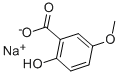 CAS#: 25832-71-7， 2-Hydroxy-5-Methoxybenzoic Acid Sodium