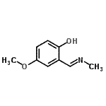 CAS#: 258354-69-7， 4-Methoxy-2-[(E)-(Methylimino)Methyl]Phenol