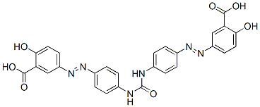 CAS#: 25849-26-7， 3,3'-(Carbonylbis(Imino-4,1-Phenyleneazo))Bis(6-Hydroxybenzoic Acid)