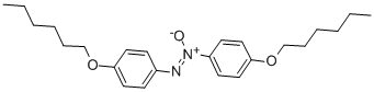 structure of CAS# 2587-42-0, 1,2-Bis[4-(Hexyloxy)Phenyl]-Diazene 1-Oxide;(4-Hexoxyphenyl)-(4-Hexoxyphenyl)Imino-Oxido-Ammonium;(4-Hexoxyphenyl)-(4-Hexoxyphenyl)Imino-Oxidoammonium;(4-Hexoxyphenyl)-(4-Hexoxyphenyl)Imino-Oxido-Azanium