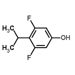 CAS#: 258874-91-8， 3,5-Difluoro-4-Isopropylphenol