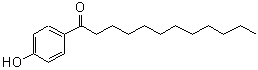 structure of CAS# 2589-74-4, 1-(4-Hydroxyphenyl)-1-Dodecanone;1-(4-Hydroxyphenyl)-1-dodecanone #;1-(4-hydroxyphenyl)dodecan-1-one;MFCD00020172