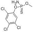 CAS#: 2591-66-4， Phosphoramidothioicacid O-Methyl O-(2,4,5-Trichlorophenyl) Ester