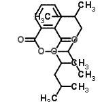 结构式 CAS# 259139-51-0, 二(4-甲基-2-戊烷基)邻苯二甲酸酯