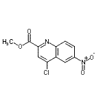 CAS#: 259196-22-0， Methyl 4-Chloro-6-Nitro-2-Quinolinecarboxylate