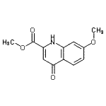 CAS#: 259214-73-8， Methyl 4-Hydroxy-7-Methoxy-2-Quinolinecarboxylate