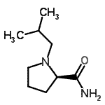 CAS#: 259538-02-8， 1-Isobutyl-D-Prolinamide