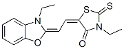 CAS#: 25962-05-4， 3-Ethyl-5-[(3-Ethyl-(3H)-Benzoxazol-2-Ylidene)Ethylidene]-2-Thioxothiazolidin-4-One