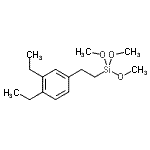 CAS#: 259818-29-6， [2-(3,4-Diethylphenyl)Ethyl](Trimethoxy)Silane