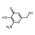 CAS#: 25991-83-7， 2-Amino-3-Hydroxy-6-(Hydroxymethyl)-4H-Pyran-4-One